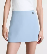 LOFT Versa Crepe Drape Mini Skort