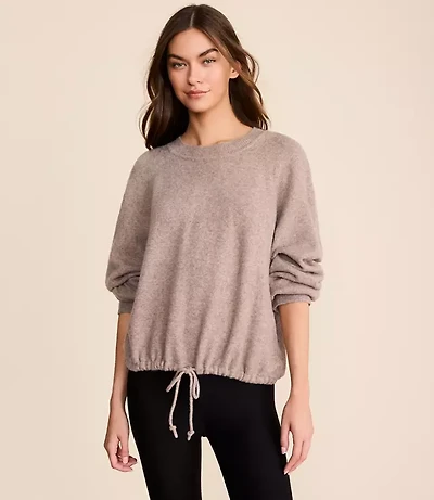 Petite Lou & Grey Cloudstitch Drawstring Sweater