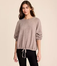 Petite Lou & Grey Cloudstitch Drawstring Sweater