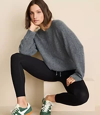Petite Lou & Grey Cloudstitch Drawstring Sweater