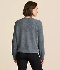 Petite Lou & Grey Cloudstitch Drawstring Sweater