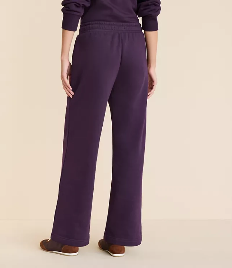 Petite Lou & Grey Pintucked Elite Fleece Straight Pants