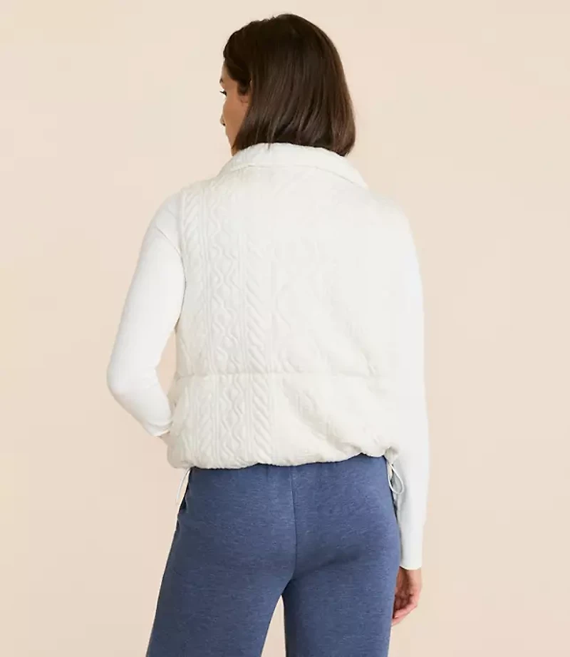 Lou & Grey Alpine Textured Puffer Vest