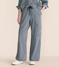 Lou & Grey Striped Parachute Pants