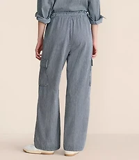 Lou & Grey Striped Parachute Pants