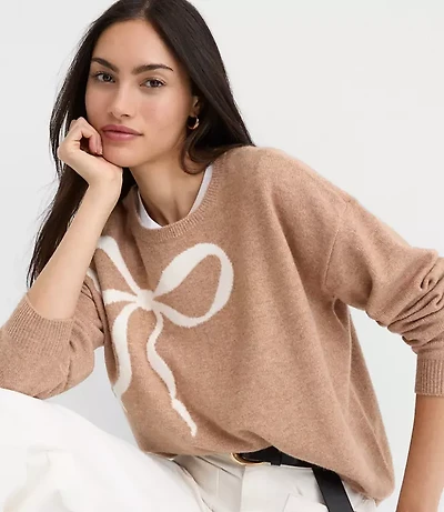 Petite Bow Sweater