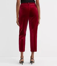 Curvy Riviera Slim Pants in Velvet