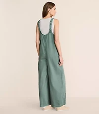 Lou & Grey Denim Wide Leg Jumpsuit