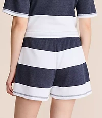 Lou & Grey Striped Cozy Cotton Shorts