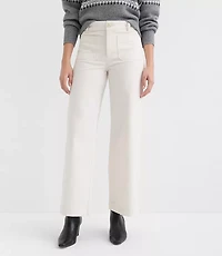 Palmer Wide Leg Pants Stretch Velvet