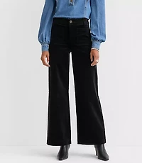 Tall Palmer Wide Leg Pants Stretch Velvet