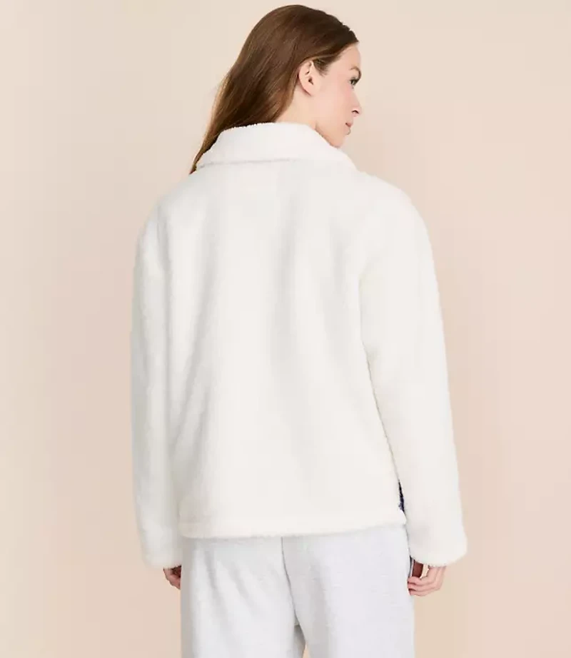 Lou & Grey Sherpa Denim Jacket