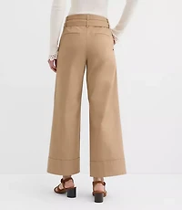 Double Belted Wide Leg Pants