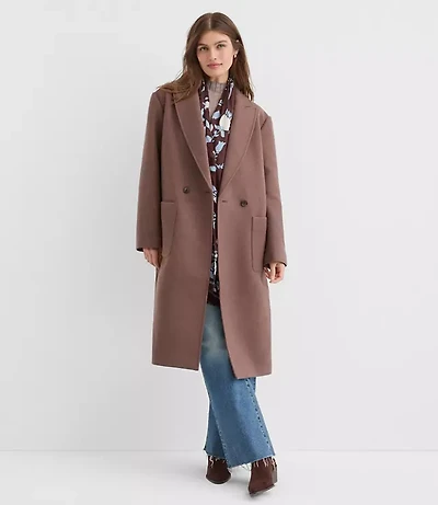 Petite Patch Pocket Coat