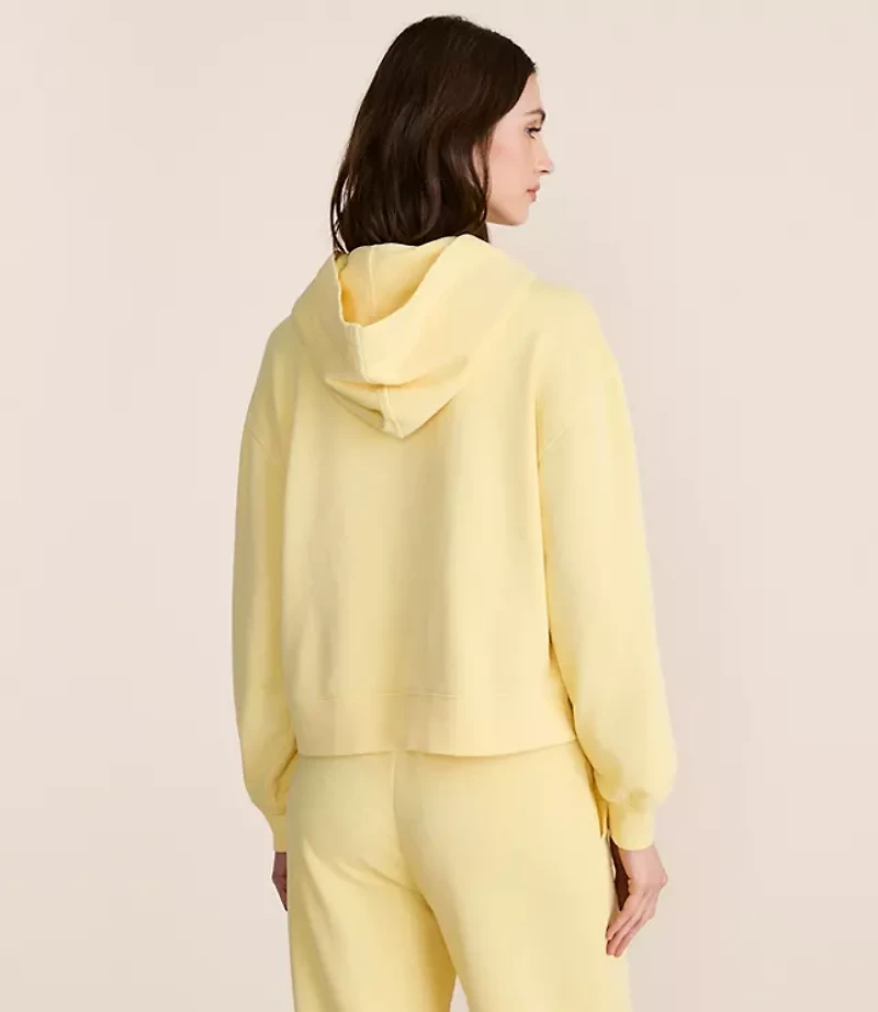 Lou & Grey Cozy Cotton Lace Up Hoodie