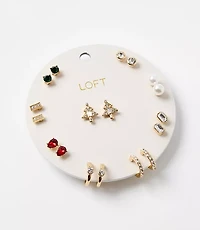 Holiday Tree Stud Earring Set