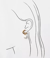 Pearlized Resin Earring Set