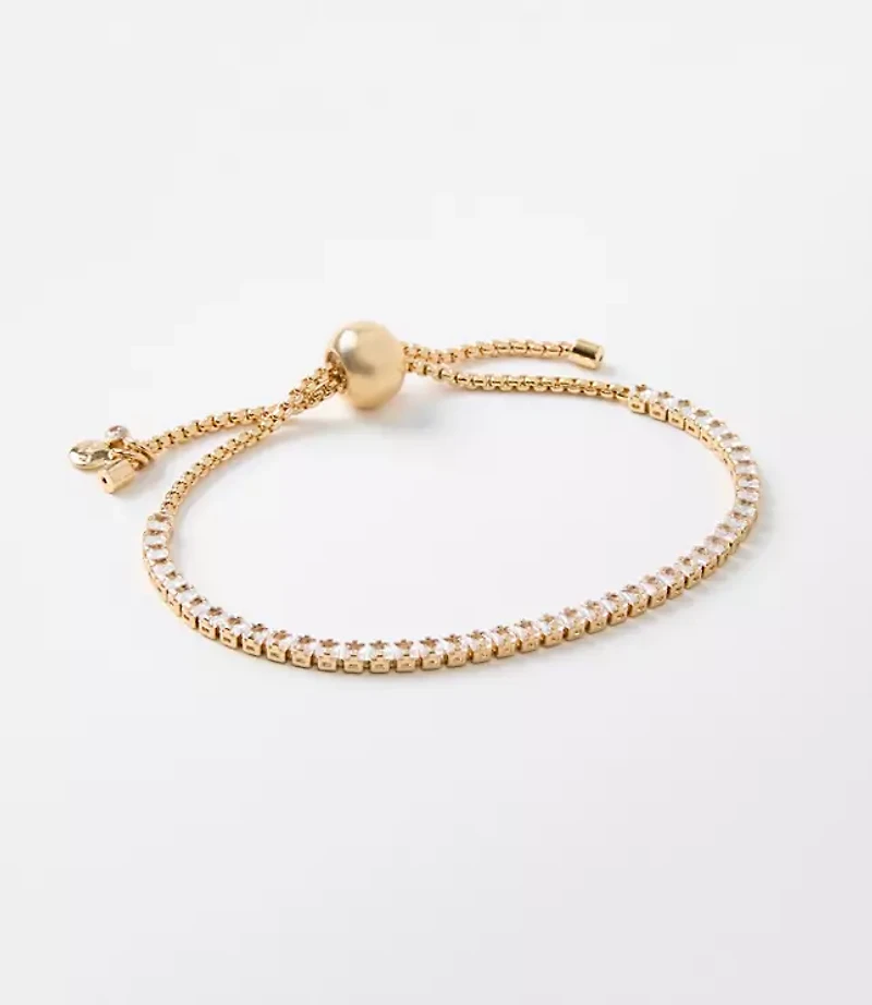 Pull Tie Tennis Bracelet