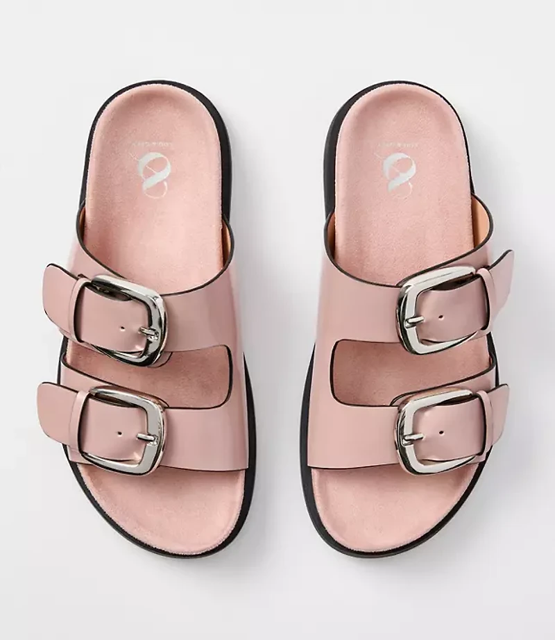 Lou & Grey Double Strap Molded Sandals