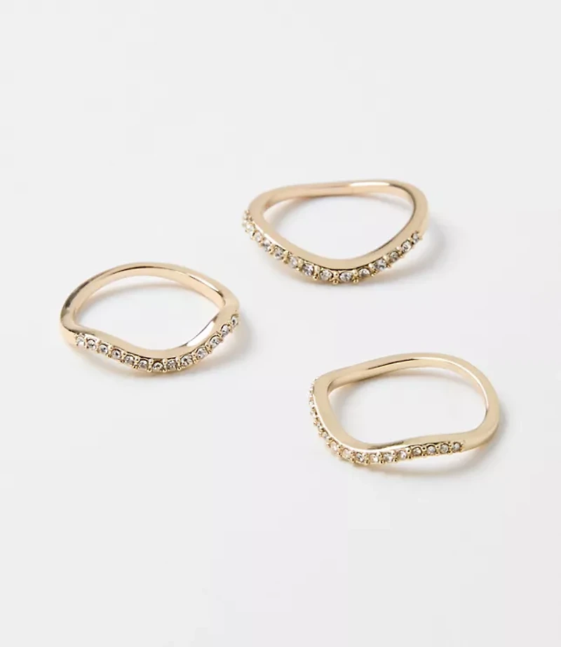 Pave Wave Ring