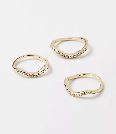 Pave Wave Ring