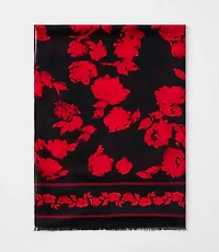 Floral Softened Scarf