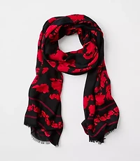 Floral Softened Scarf