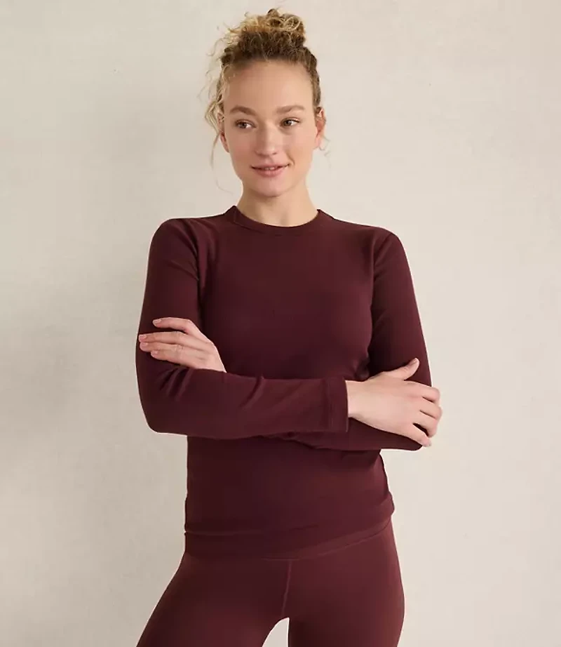 Haven Well Within Essential Organic Cotton Long Sleeve Tee