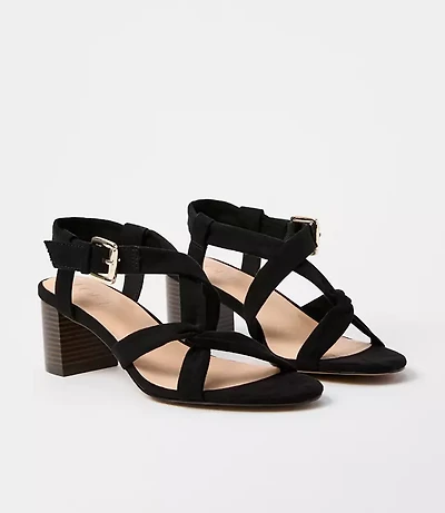 Strappy Block Heel Sandals