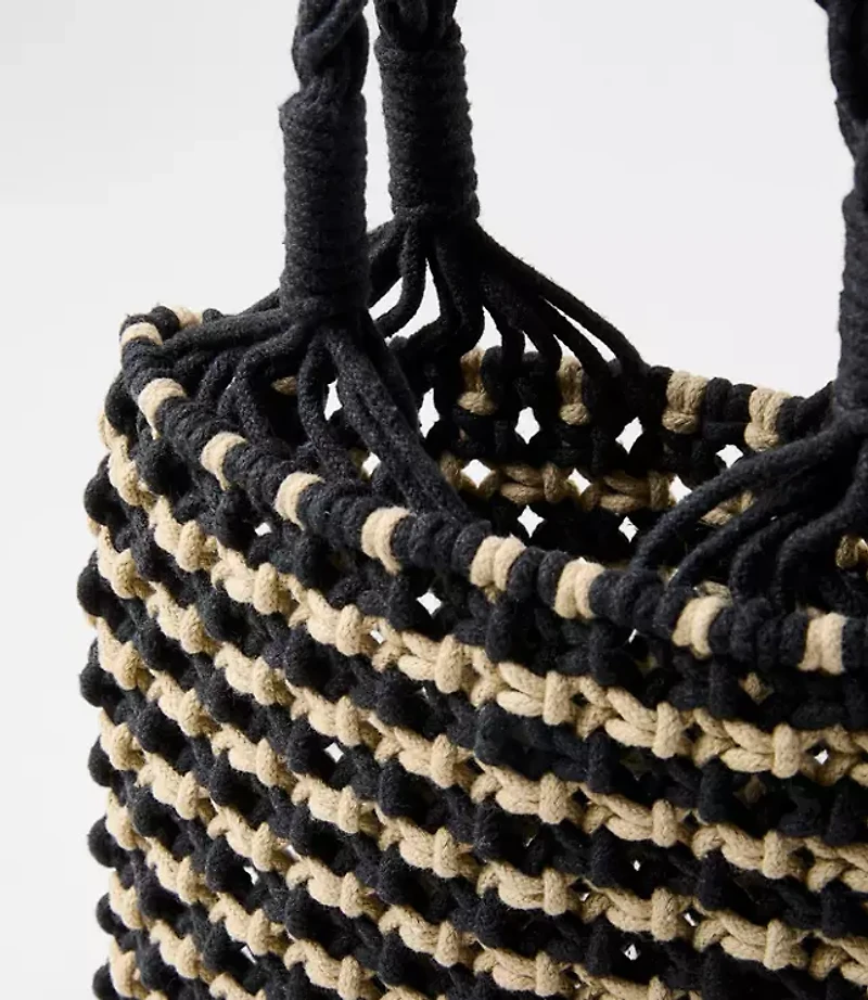 LOFT Beach Mini Market Tote Bag