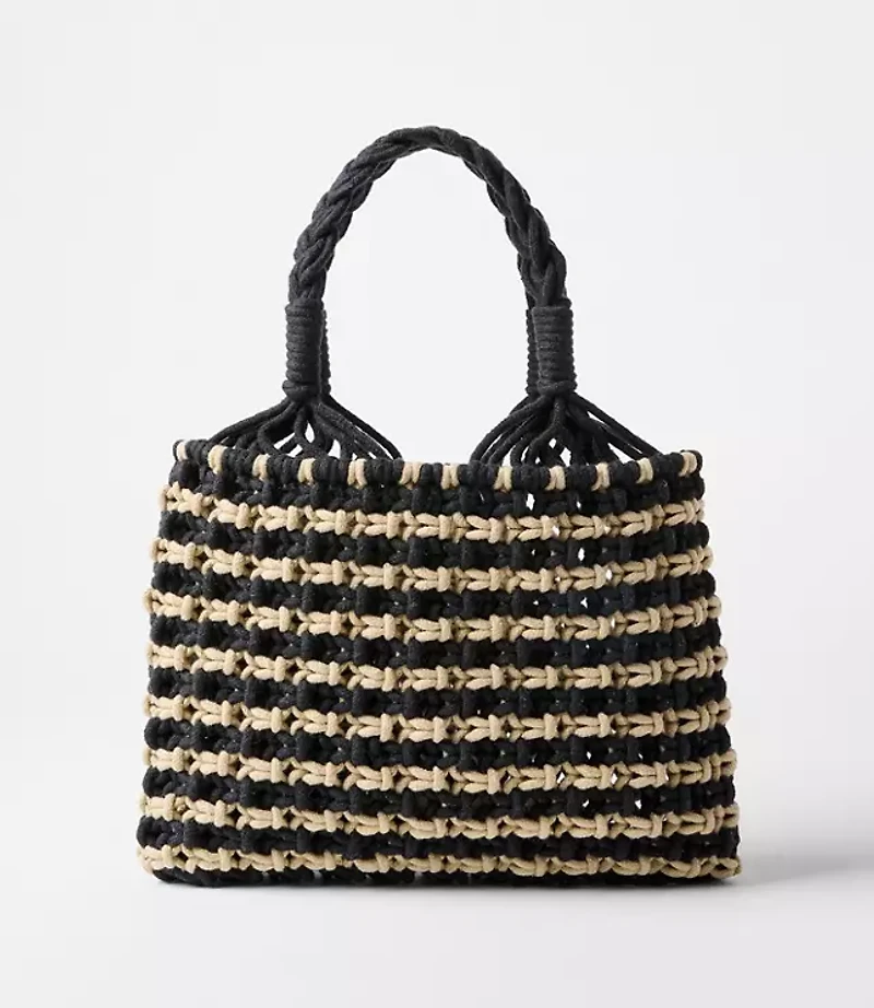 LOFT Beach Mini Market Tote Bag