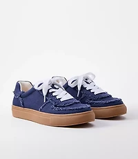 Denim Varsity Sneakers