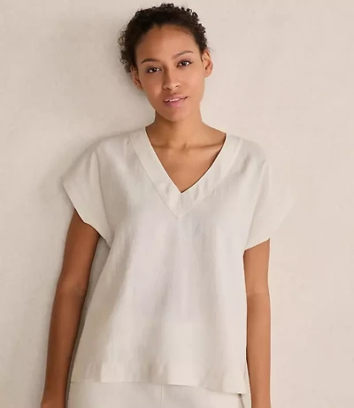 Haven Well Within Luxe Modal V-Neck Top