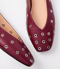 Grommet High Vamp Ballet Flats
