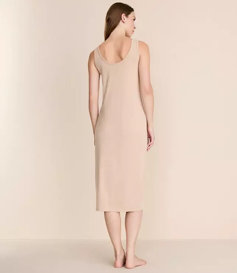 Lou & Grey Heathered Softened Modal Pajama Dress