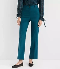 Petite Parker Straight Pants Brushed Flannel