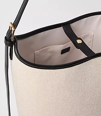 Canvas Bucket Bag
