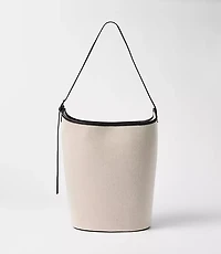 Canvas Bucket Bag
