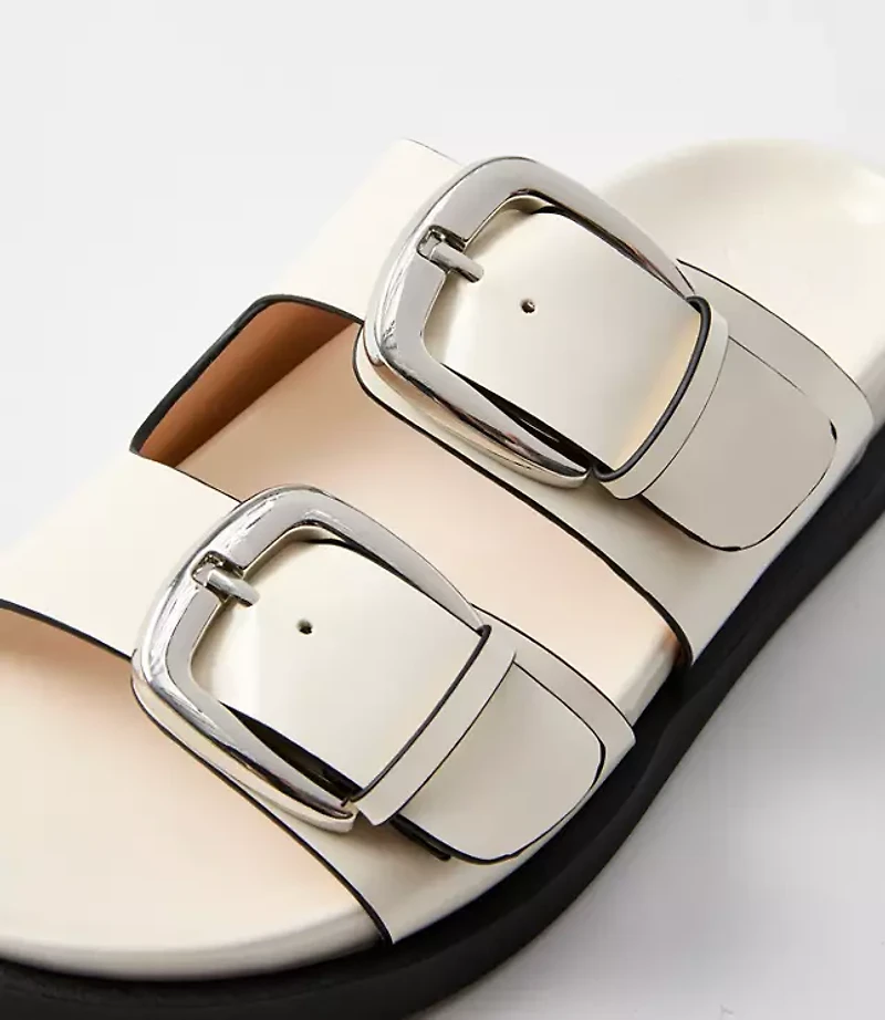 Lou & Grey Double Strap Molded Sandals