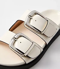 Lou & Grey Double Strap Molded Sandals