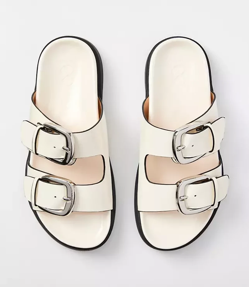 Lou & Grey Double Strap Molded Sandals