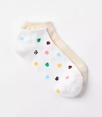 Shamrock & Heathered Ankle Sock Set
