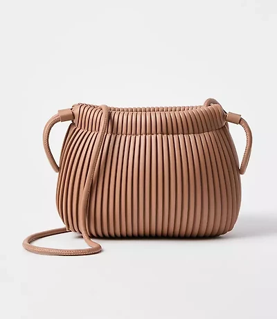 Pleated Shoulder Bag