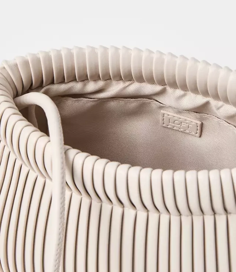 Pleated Shoulder Bag