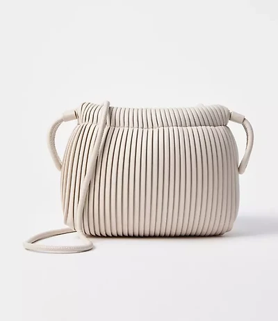 Pleated Shoulder Bag