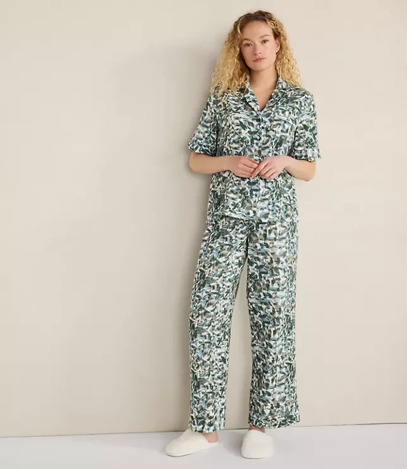 Haven Well Within Organic Cotton Gauze Floral Pajama Pants