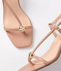 Studded Strappy Heels