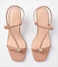 Studded Strappy Heels