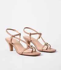 Studded Strappy Heels