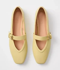 Mary Jane High Vamp Ballet Flats